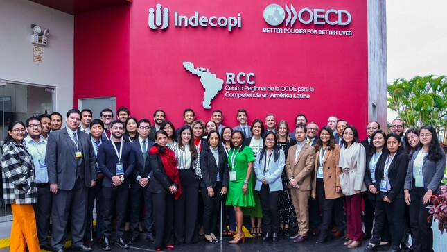 El Indecopi y la OCDE ofrecen taller sobre estudios de mercado  a funcionarios de competencia de América Latina