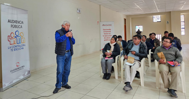 Los ciudadanos y representantes de la sociedad civil organizada de la provincia de Cotabambas podrán presentar sus alertas y denuncias sobre el presunto uso inadecuado de bienes y recursos públicos en las municipalidades y otras entidades del Estado durante la audiencia pública “La Contraloría te escucha”.