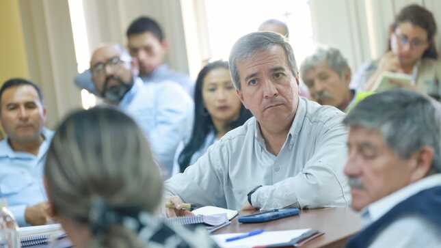 Ministro Pérez Reyes coordinó planes de acción en Lambayeque para afrontar fenómeno El Niño