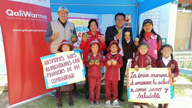 Alimentos frescos para complementar servicio alimentario escolar