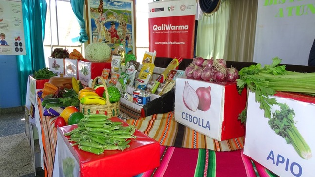 Alimentos frescos para complementar servicio alimentario escolar