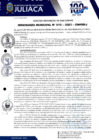 Vista preliminar de documento ORDENANZA MUNICIPAL N° 013-2023-CMPSR-J