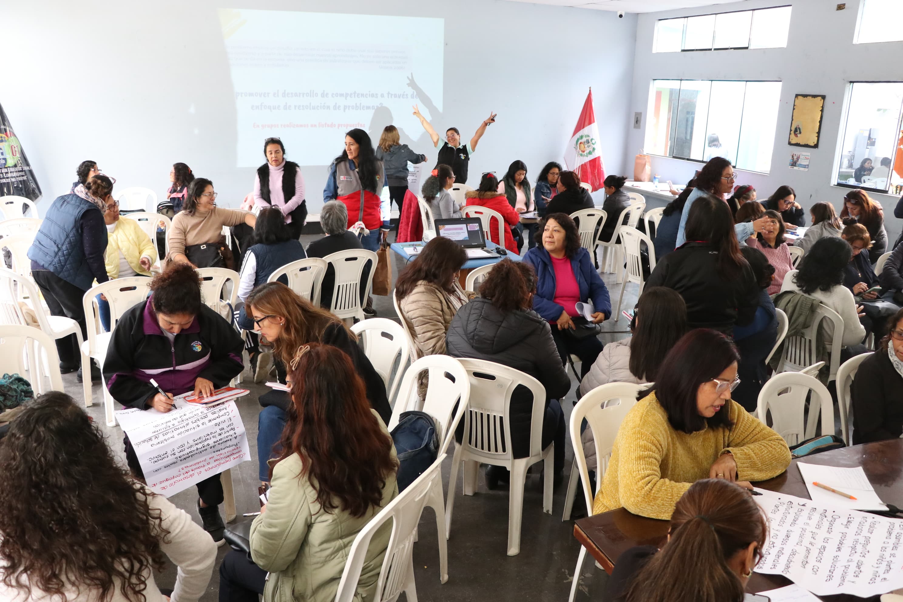 Taller promoviendo el tránsito seguro y respetuoso de los niños y niñas de 5 años - Dirigido a profesores coordinadores de PRONOEI
