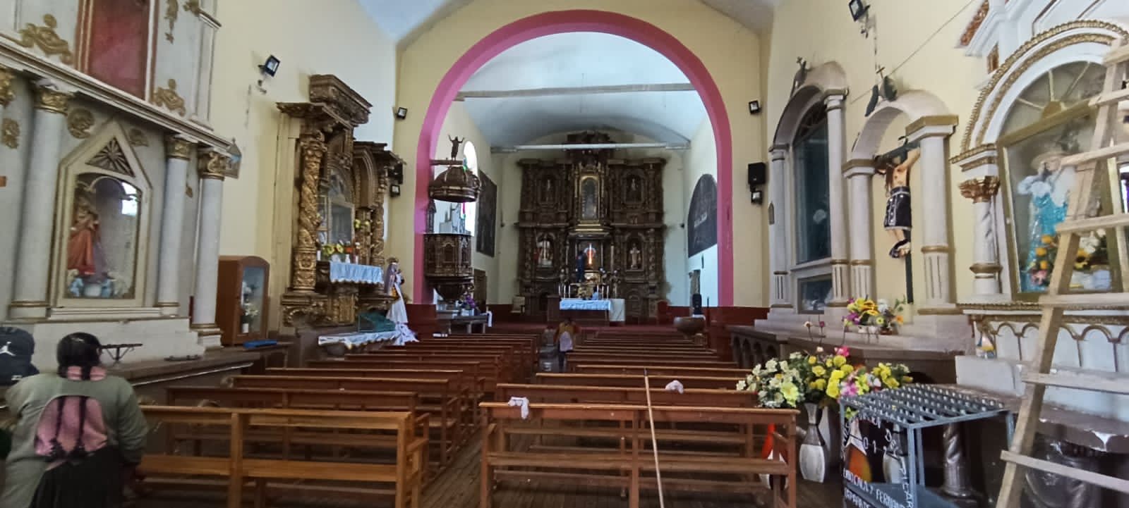 Puno: Ministerio de Cultura realiza trabajos de limpieza en el Templo San Pedro Apóstol de Nuñoa