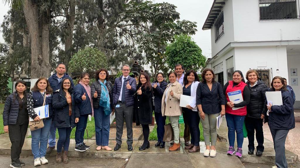 Minsa: Seccor brindó asistencia técnica a Diris Lima Este