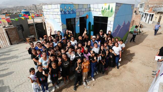 Ministra de Cultura inauguró Casa Cultural en el Cerro Pesqueda en Trujillo que beneficiará a 1 200 niños y adolescentes