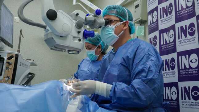 Minsa: adultos mayores del Inabif recuperarán la visión tras ser operados de cataratas en el INO 