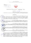 Vista preliminar de documento Resolución Directoral. N° 2299 - 2023 