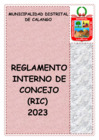Vista preliminar de documento Reglamento-Interno-de-Concejo-RIC-2023-Calango-Final