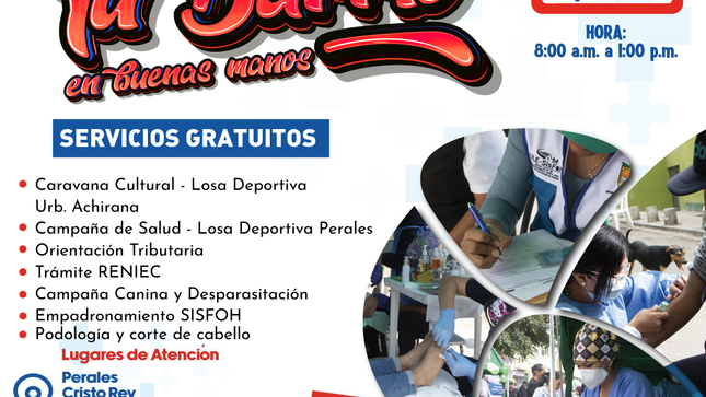 ¡Tu Barrio en buenas manos! 