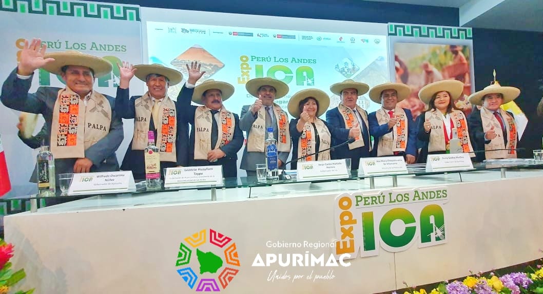 Gobernador Regional Percy Godoy presente en ceremonia de lanzamiento de “Expo Perú los Andes 2023”