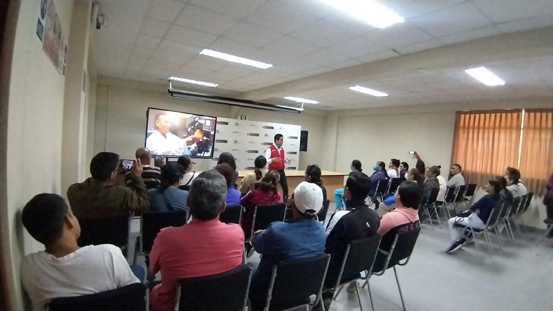 Una nutrida delegación gozó con esta nueva visita guiada, la número 16 de este año, organizada por la Subgerencia de Turismo de la MPT.