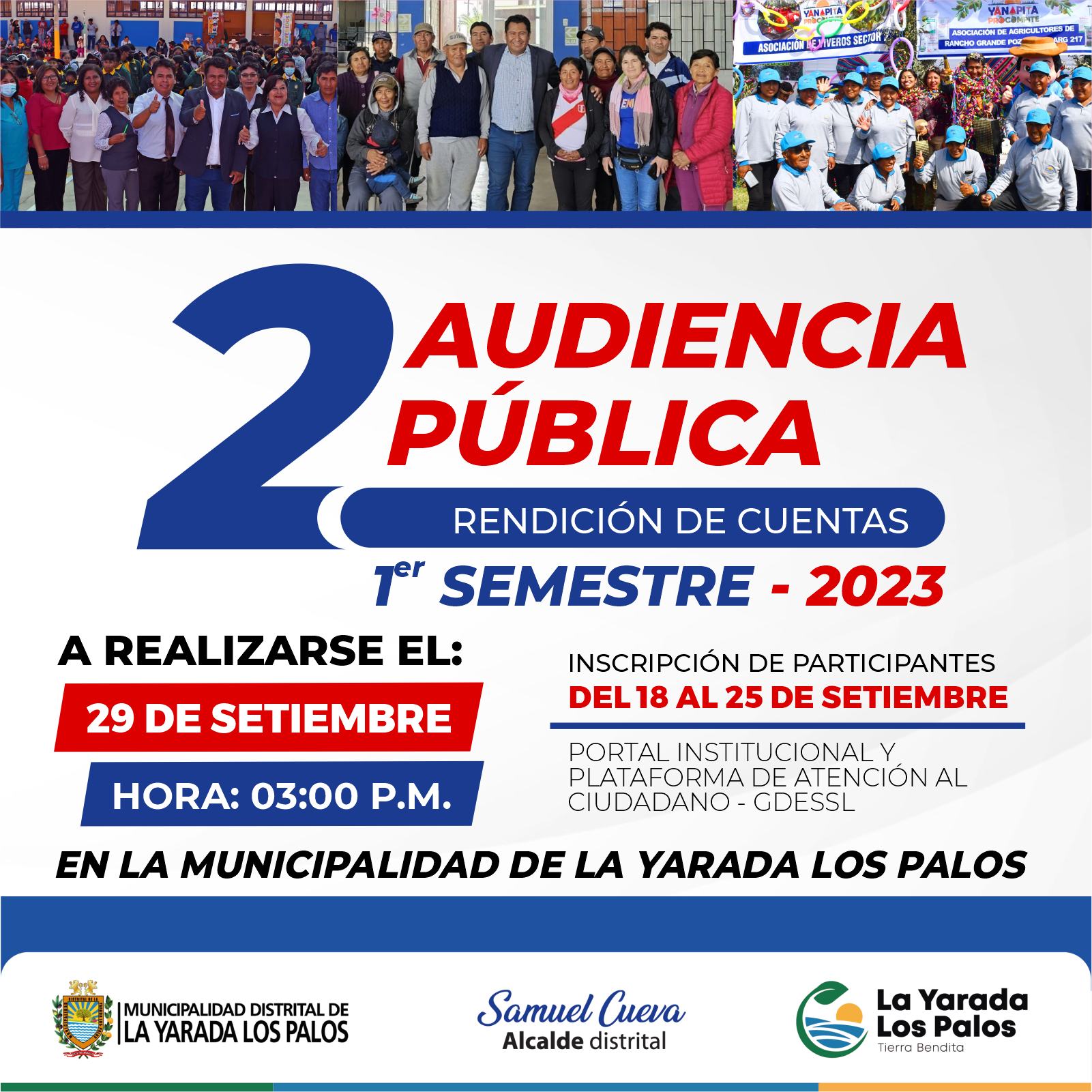 Segunda Audiencia Rendición de Cuentas 2023