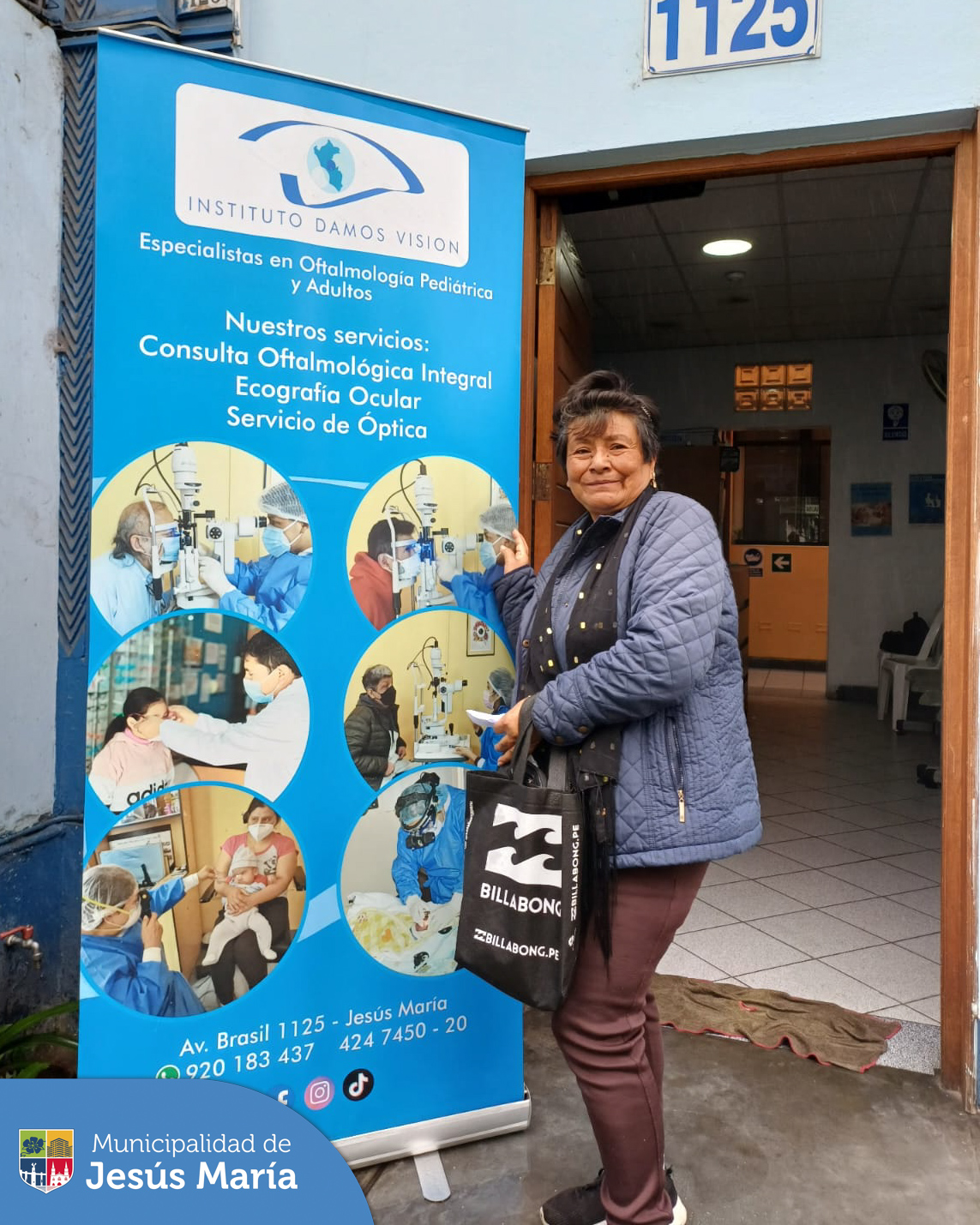 👓 ¡La Municipalidad de Jesús María cuida tu salud visual! 🤓
👉🏼 Nuestros vecinos ya están aprovechando la campaña #gratuita que tenemos en coordinación con el @Instituto Damos Visión por todo el mes de Setiembre. 🙌🏼
¡Haz como ellos! Agenda tu cita llamando al ☎️ 4247450 anexo 20 o al 📱 920183437.