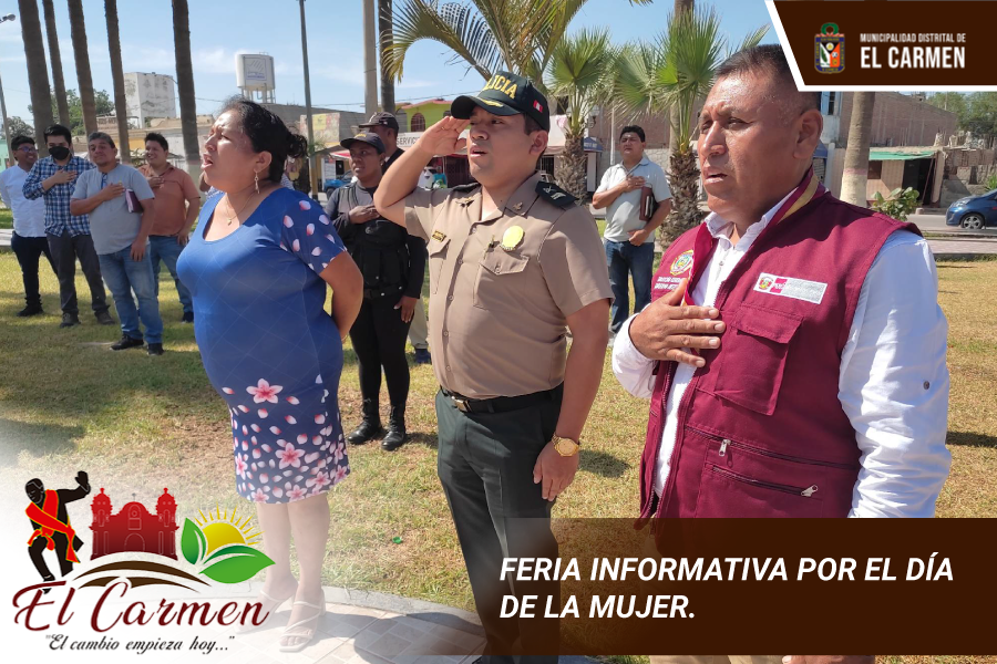 FERIA INFORMATIVA POR EL DÍA DE LA MUJER