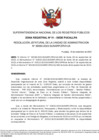 Vista preliminar de documento Resolución de Unidad de Administración N° 060-2023-SUNARP-ZRN°VI-UA