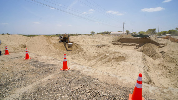 GORE avanza obra del puente El Portón para beneficio de más de 12 mil habitantes