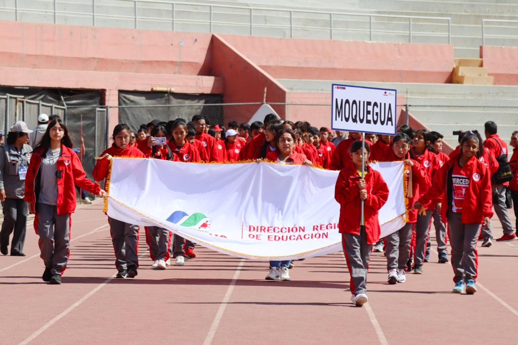 Más de 1200 escolares participan en etapa Macrorregional Sur de los Juegos Escolares Deportivos y Paradeportivos 2023