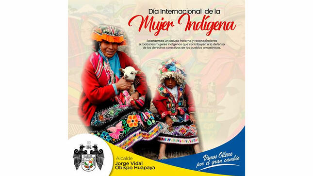 ¡Feliz Día De La Mujer Indígena!