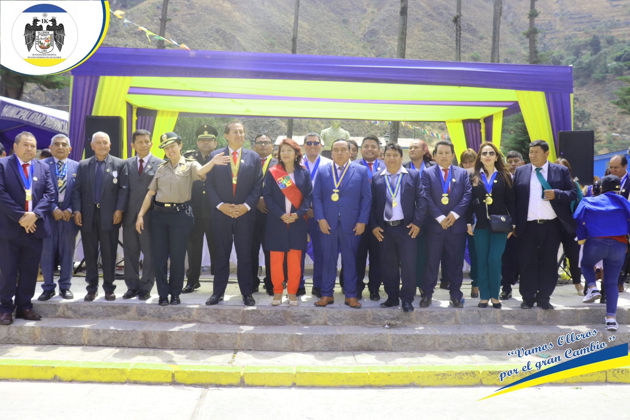 Alcalde Jorge Vidal Obispo Participó en los 110° Aniversario de la Elevación de Villa a Ciudad de la Provincia de Huarochirí Matucana