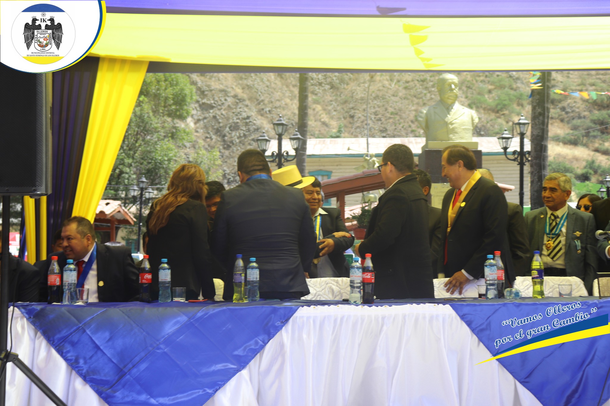 Alcalde Jorge Vidal Obispo Participó en los 110° Aniversario de la Elevación de Villa a Ciudad de la Provincia de Huarochirí Matucana