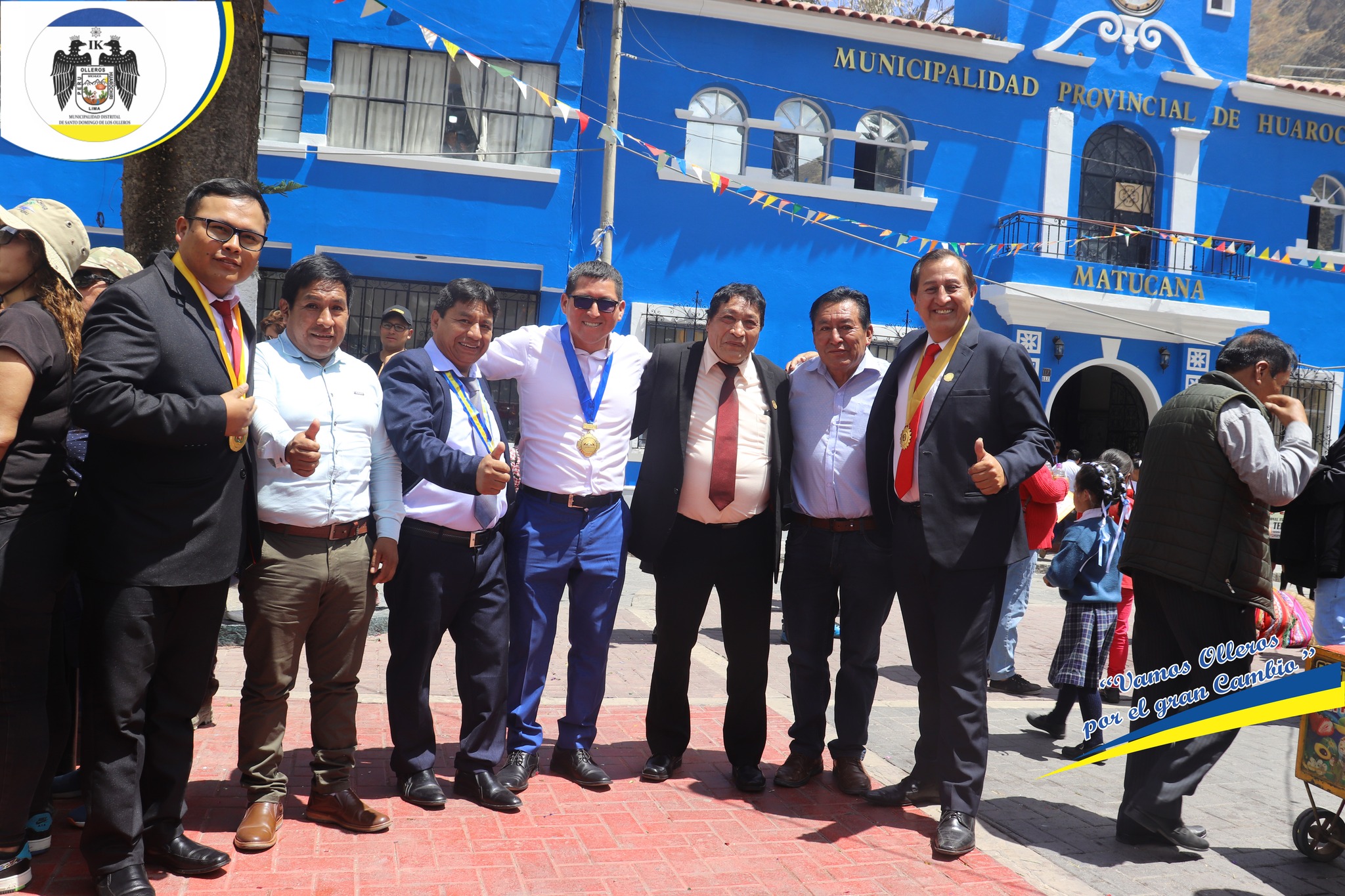 Alcalde Jorge Vidal Obispo Participó en los 110° Aniversario de la Elevación de Villa a Ciudad de la Provincia de Huarochirí Matucana