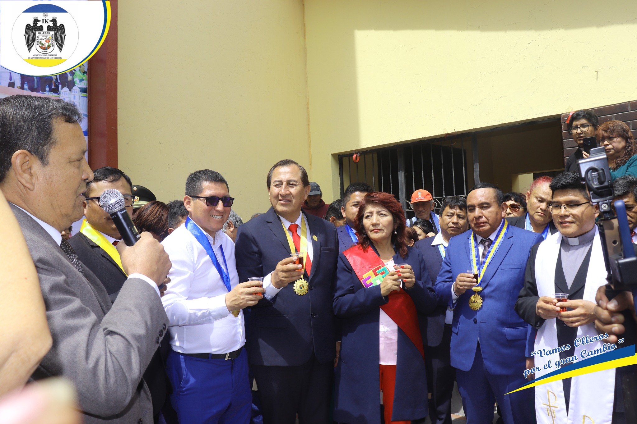 Alcalde Jorge Vidal Obispo Participó en los 110° Aniversario de la Elevación de Villa a Ciudad de la Provincia de Huarochirí Matucana