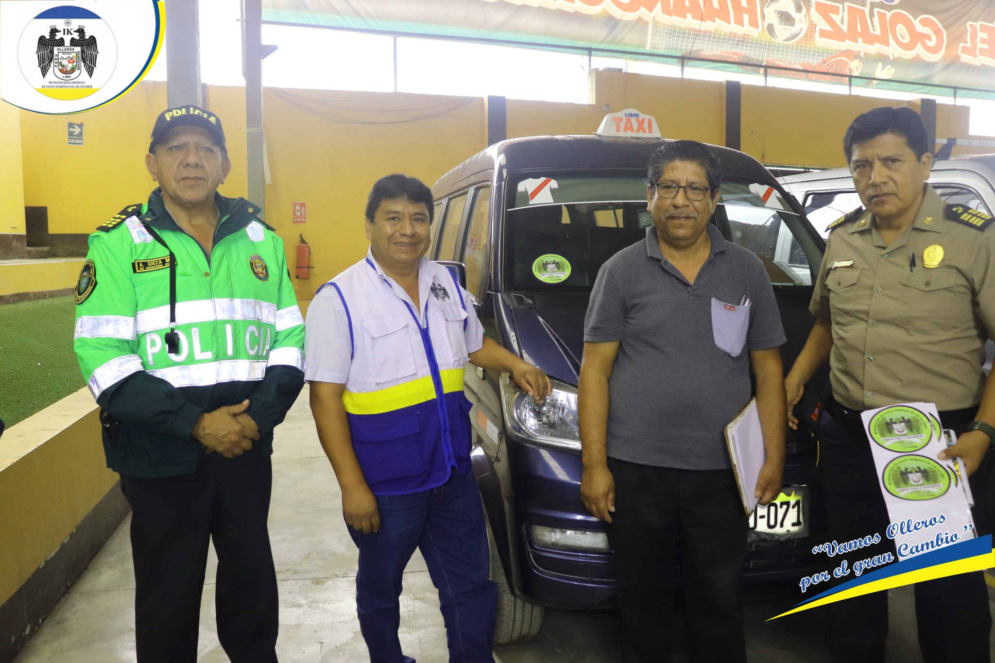 II Reunión con empresas y transportistas por la seguridad vial en el distrito de Santo Domingo de Los Olleros