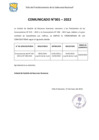 Vista preliminar de documento  Comunicado