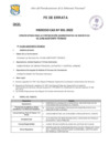 Vista preliminar de documento  Fe de Erratas