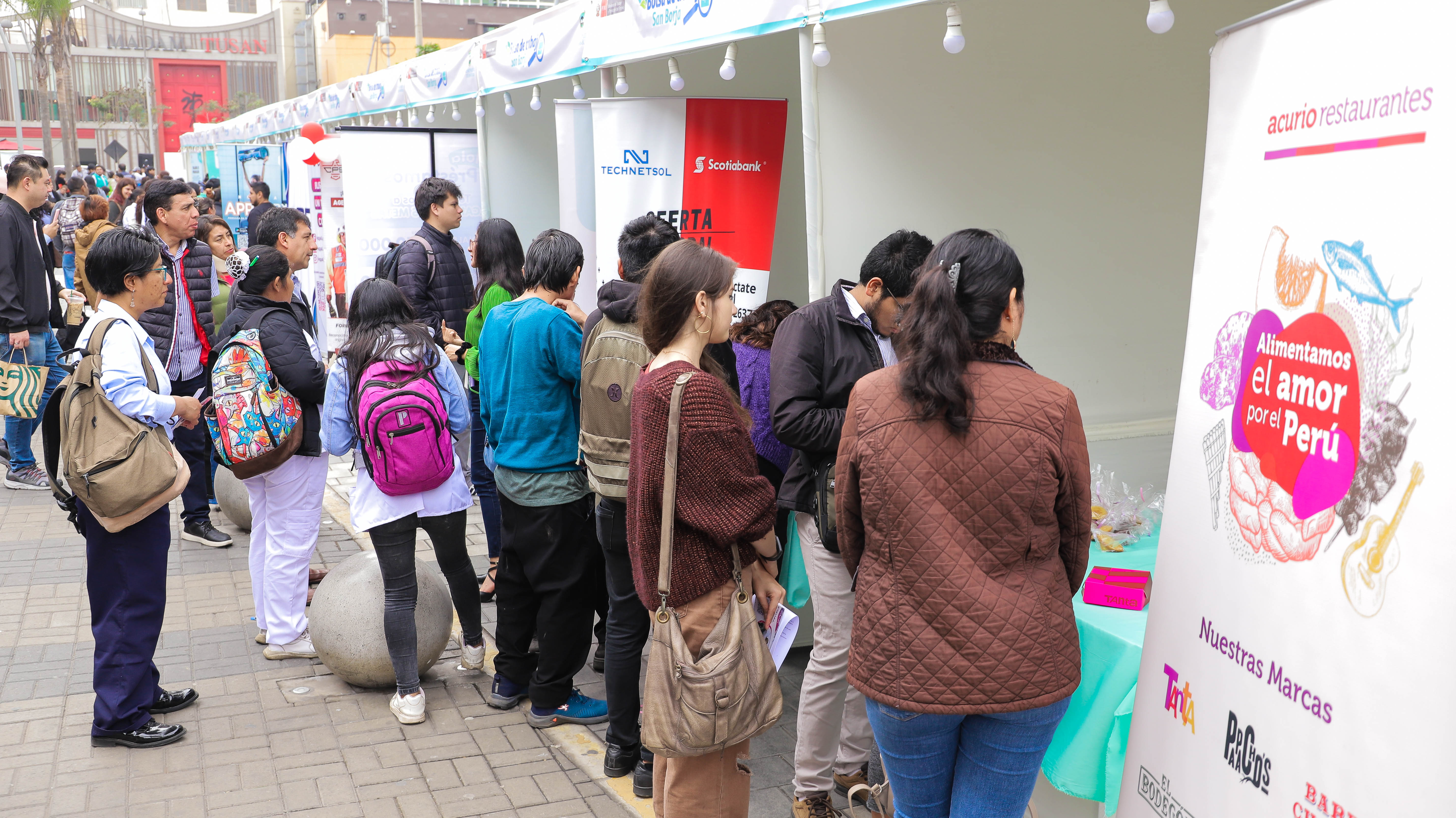Feria del empleo San Borja