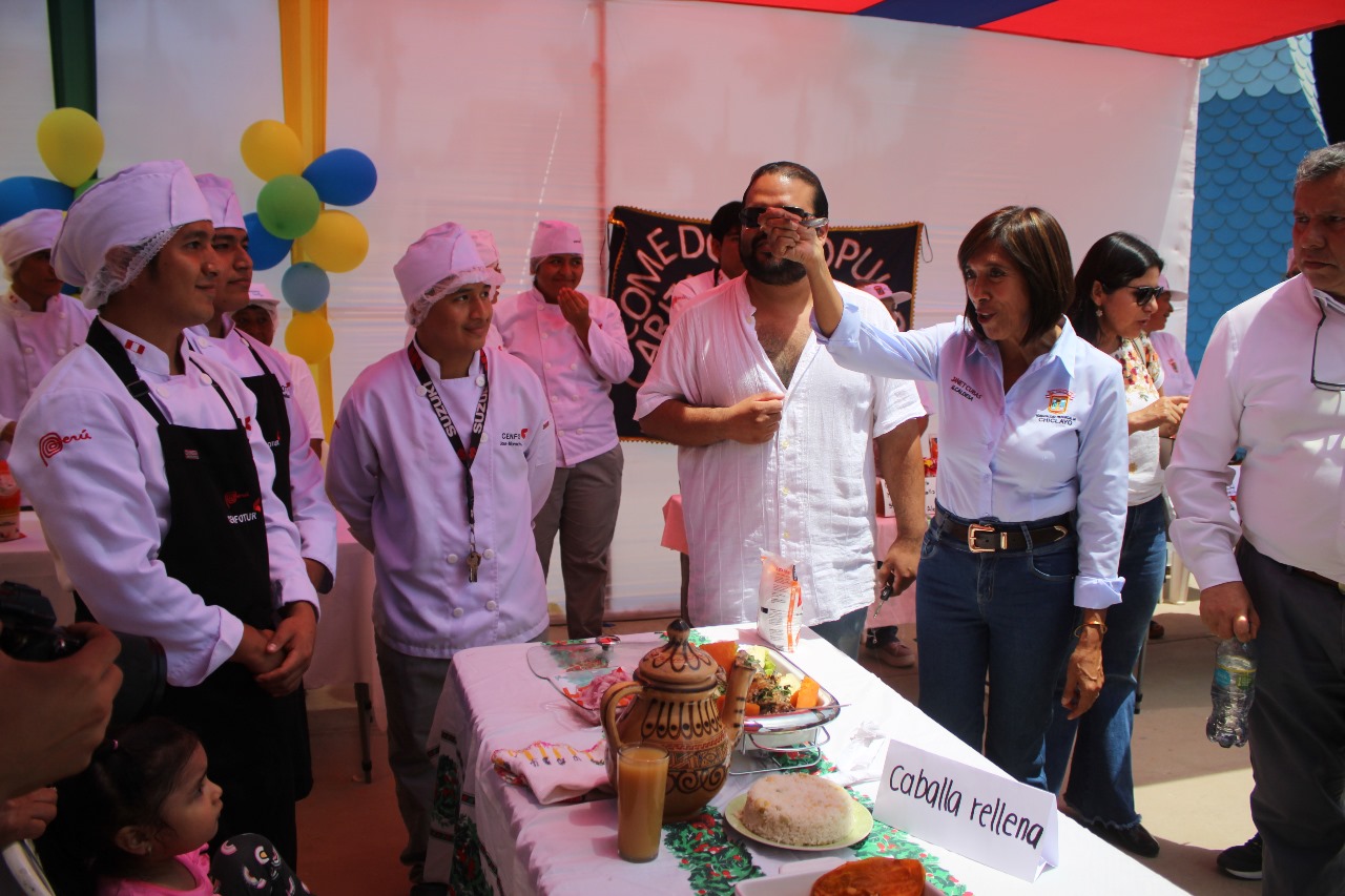 MPCH realiza 1ra feria gastronómica de Chiclayo para fortalecer la nutrición en comedores populares