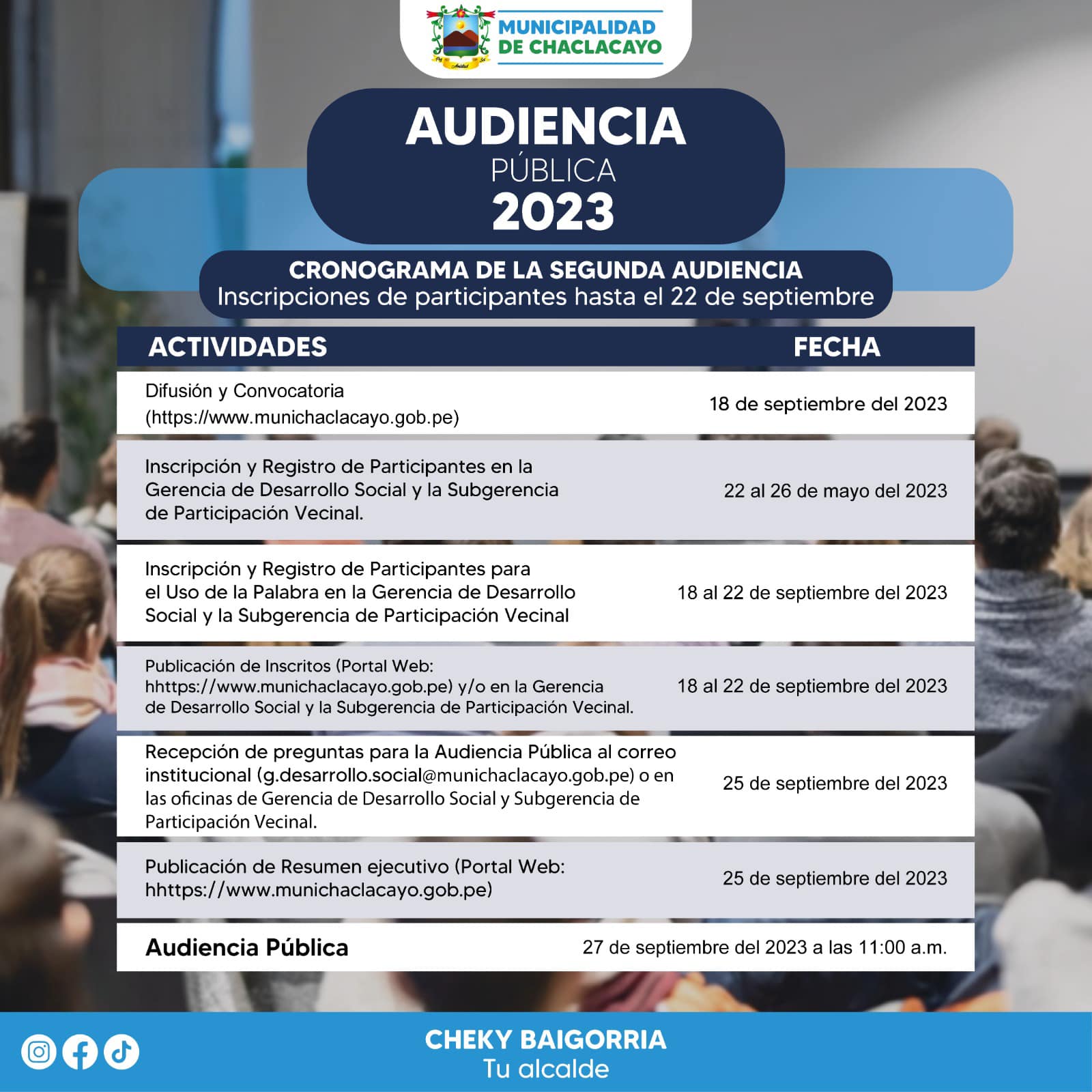 Audiencia Pública