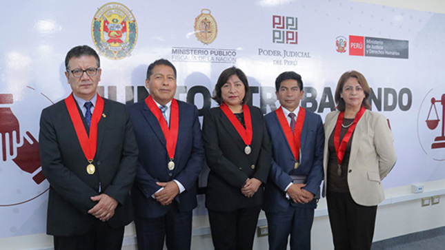 Presidenta de la Corte del Callao, Teresa Soto Gordon, participó en implementación de la Unidad de Flagrancia de Lima