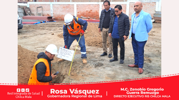 Construcción de moderno Centro de Salud de San Antonio Cañete