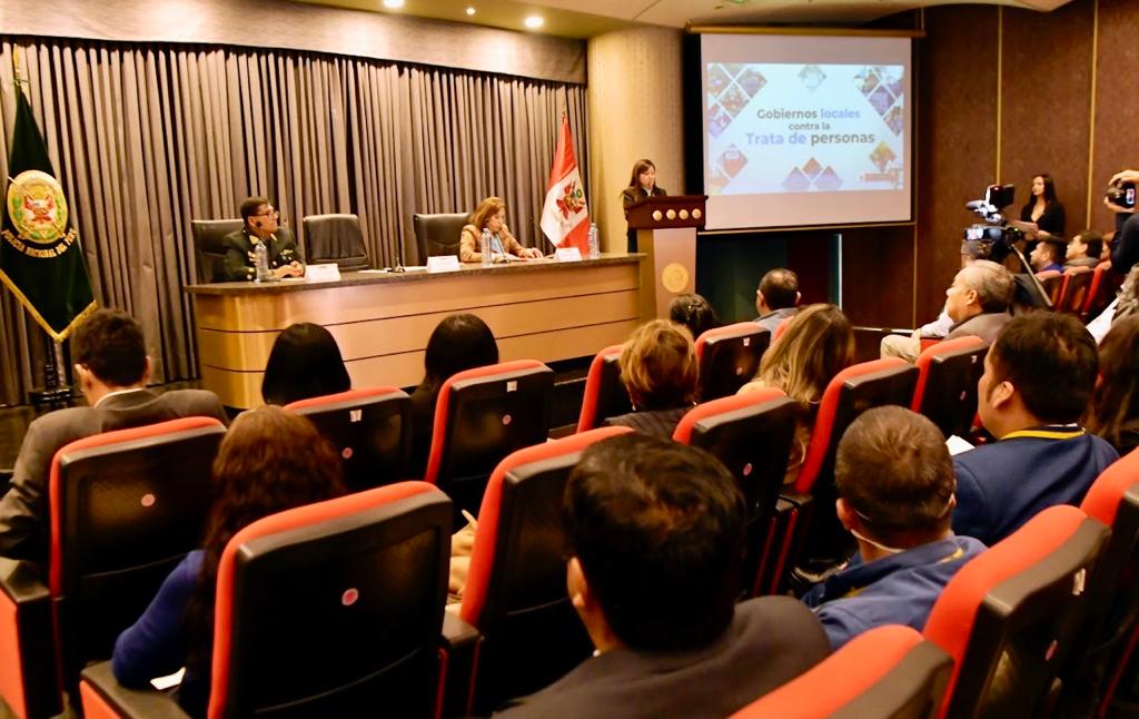Municipalidades de Lima Metropolitana y Callao participaron en charla de sensibilización para combatir la trata de personas