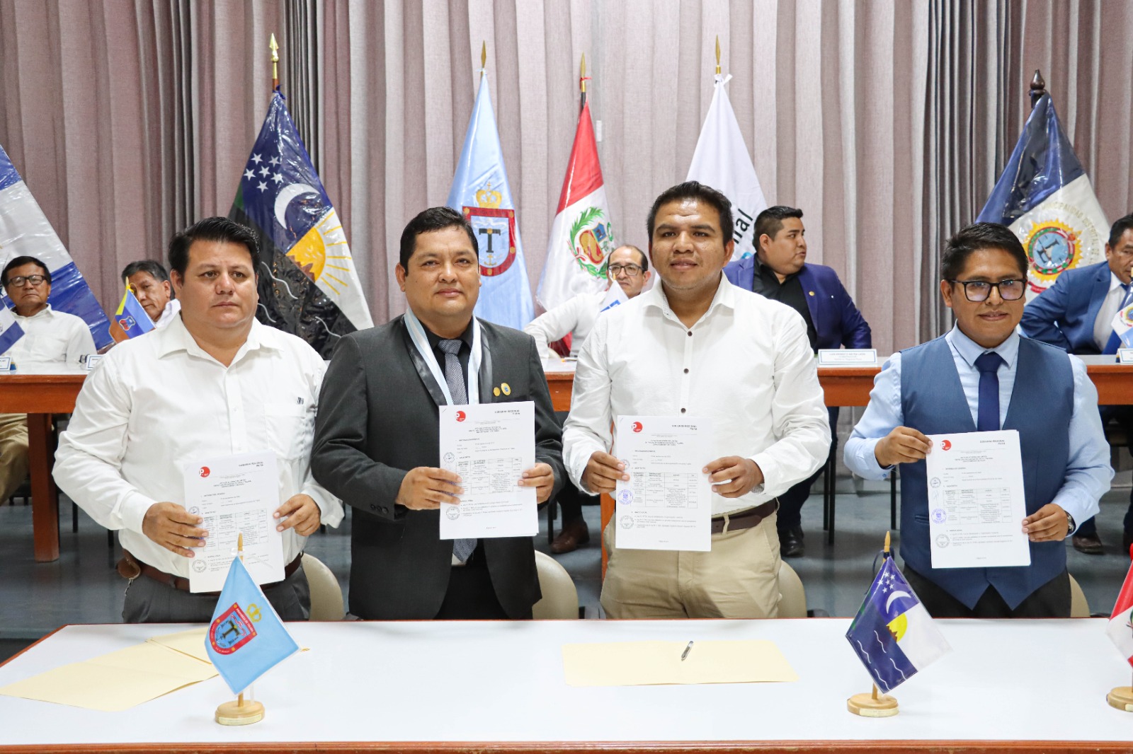 #MDMInforma| ALCALDE PARTICIPA EN CEREMONIA HISTORICA DE SUSCRIPCIÓN DE ACTA DE ACUERDO DE DELIMITACIÓN TERRITORIAL✍️