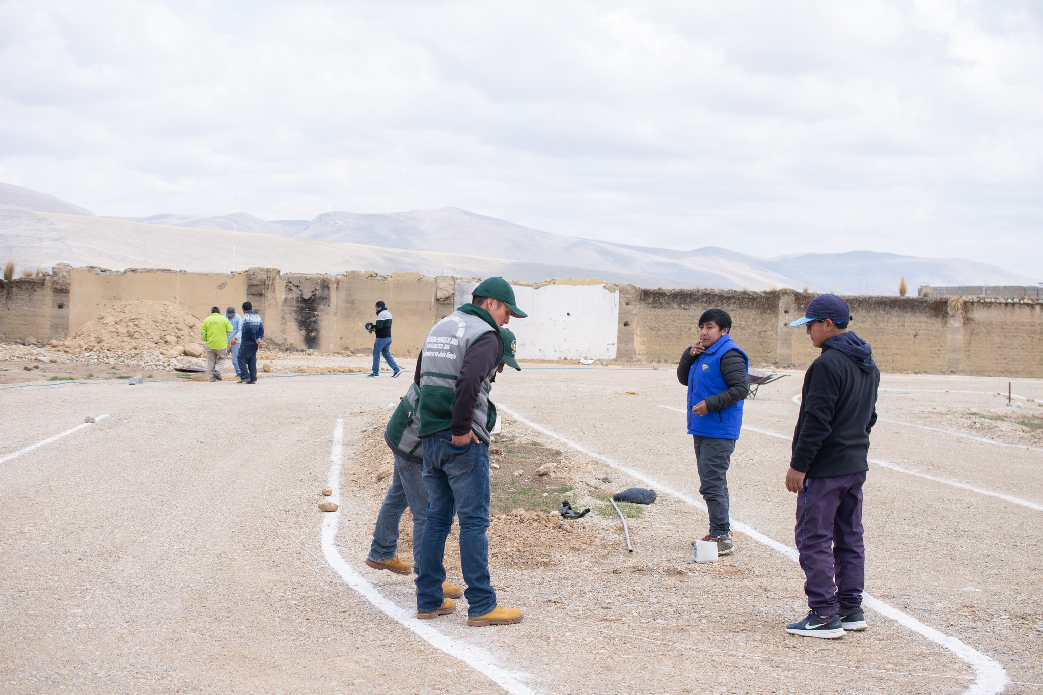 Visita al circuito de manejo.