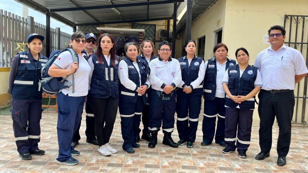 Tumbes Minsa desplaza brigadistas de intervención inicial para emergencias y desastres