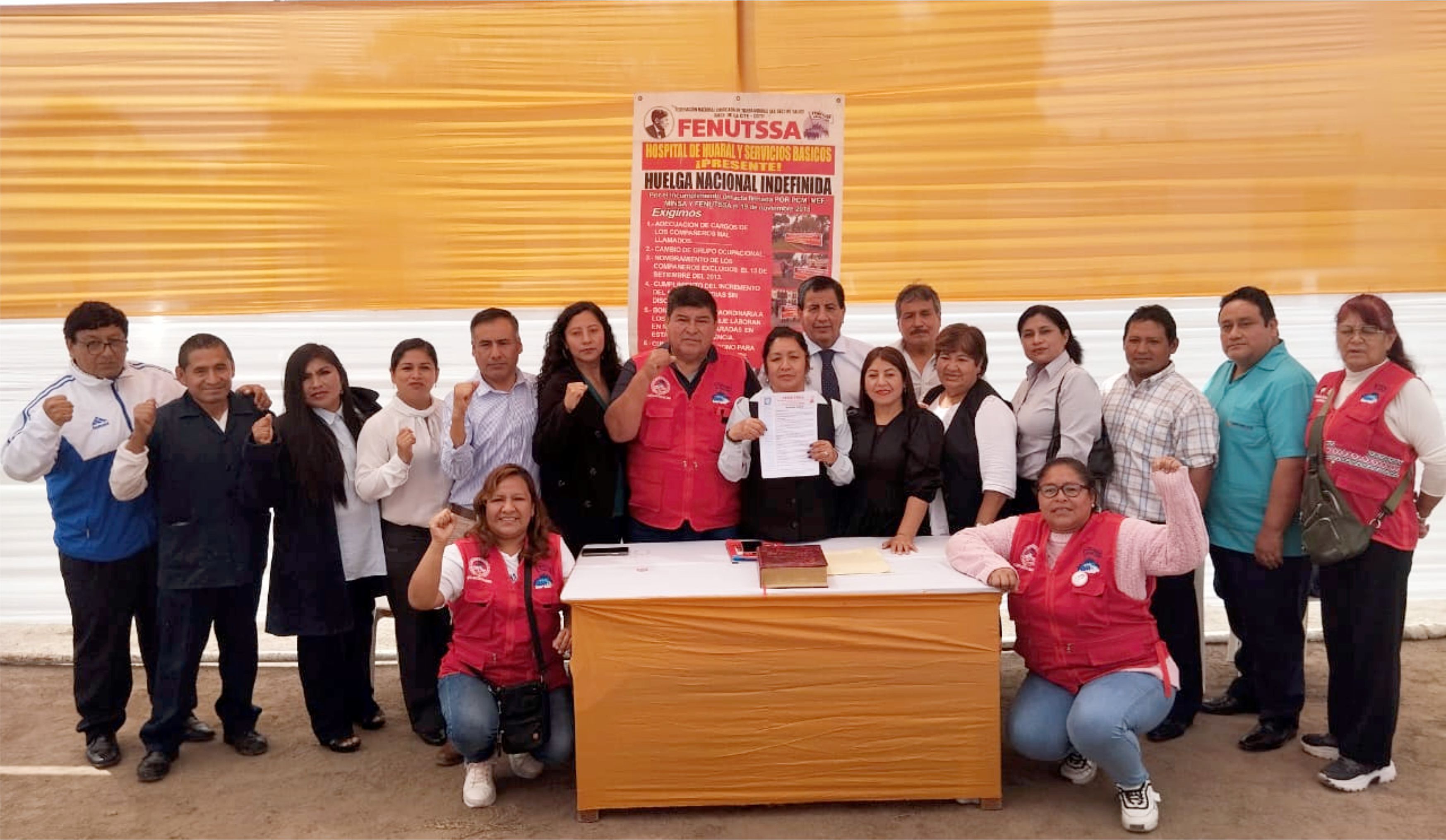 Juramenta nuevo Sindicato Unificado de Trabajadores Base Huaral