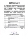 Vista preliminar de documento COMUNICADO AMPLIACIÓN DE FECHAS CONVOCATORIA CAS 02-2023