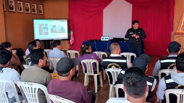 MUNICIPIO DE HUAURA EN COORDINACIÓN CON SENASA BRINDAN CHARLA SOBRE BUENAS PRÁCTICAS PECUARIAS PARA PRODUCCIÓN Y COMERCIALIZACIÓN PORCINA FAMILIAR