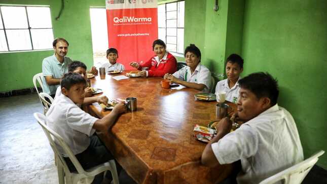 Supervisión de servicio alimentario escolar