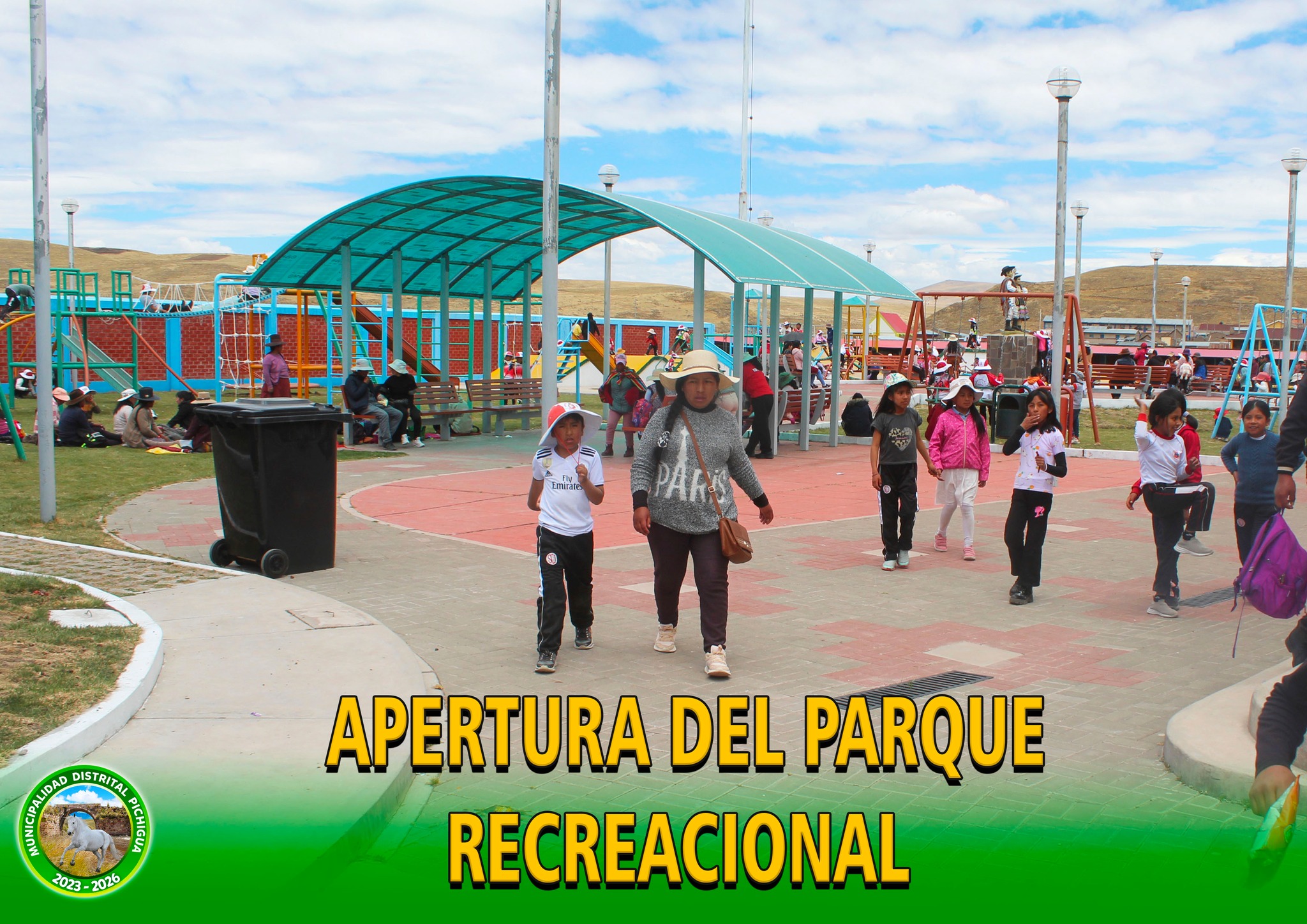 reapertura de parque recreacional pichigua