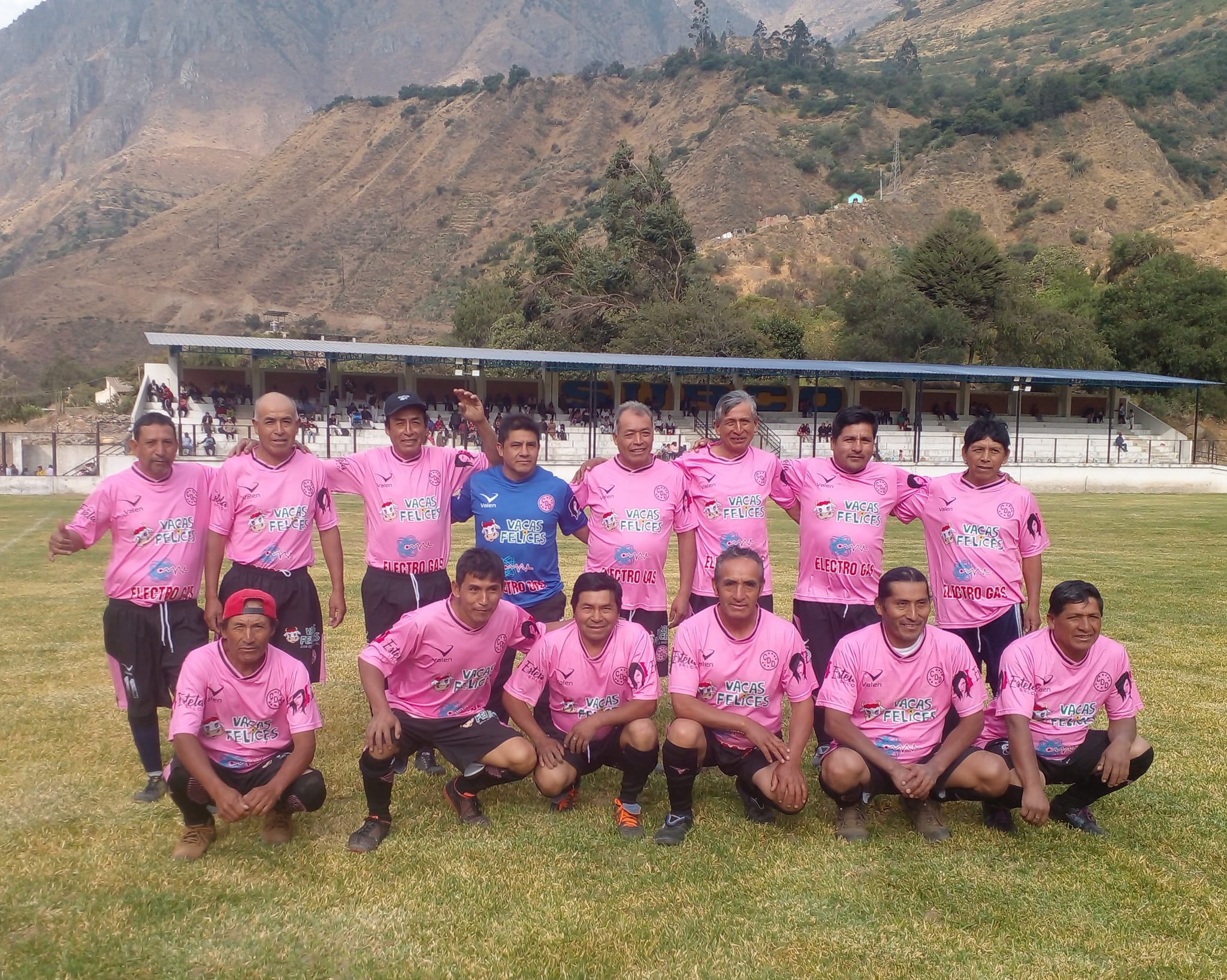 Equipos participantes en el Mundialito de Fútbol Master.