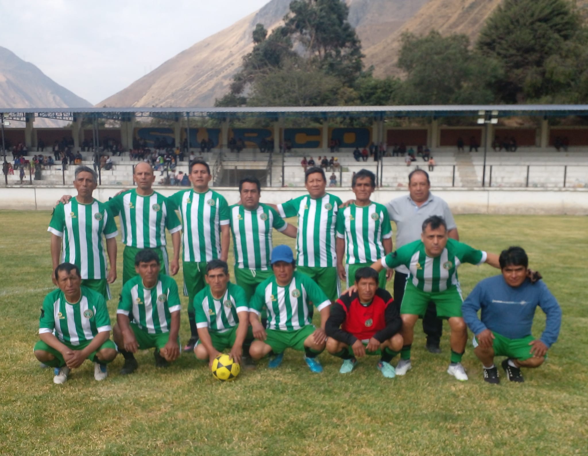 Equipos participantes en el Mundialito de Fútbol Master.