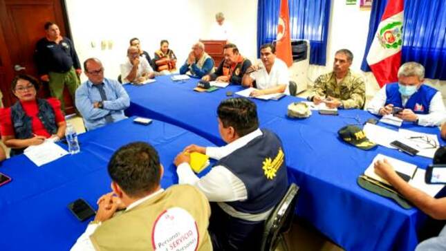 GORE Piura organiza simulacro frente a posibles lluvias intensas este 27 de setiembre