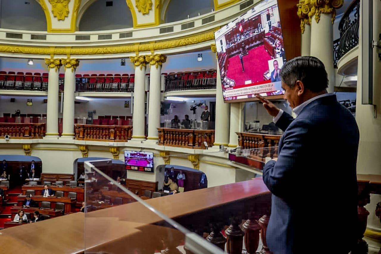 Congreso aprueba por unanimidad la Ley de interés nacional la creación de la Universidad Nacional de Carabaya