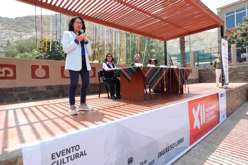 Ministra de Cultura inauguró la XII Semana del Patrimonio Cultural en Cieneguilla