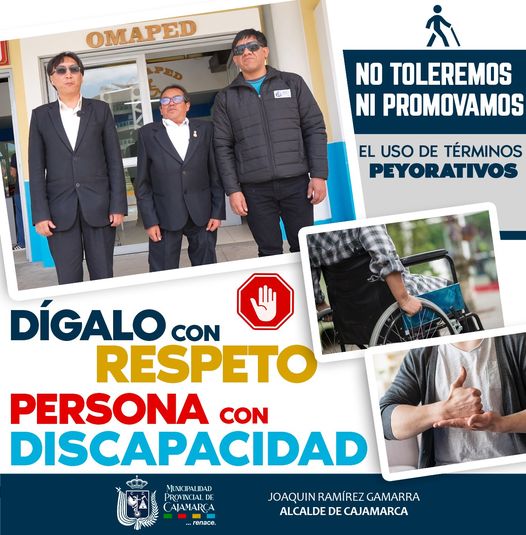 No toleremos ni promovamos el uso de términos peyorativos, cada individuo tiene su propia historia, habilidades únicas y un valor inmenso que aportar a nuestra sociedad. Es nuestra responsabilidad crear un entorno donde TODOS puedan sentirse valorados, incluidos y respetados.
